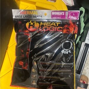 Women's Thermal Base Layer Leggings - Black